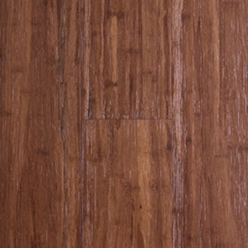 Rustic bamboo flooring